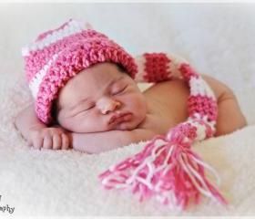 Baby girl gnome hat